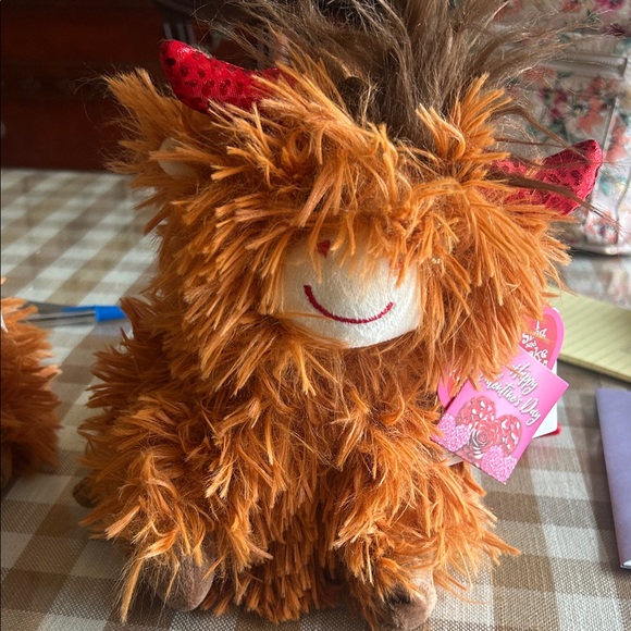 Other - NWT Adorable Singing & Shaking Plush Highland Cow Toy